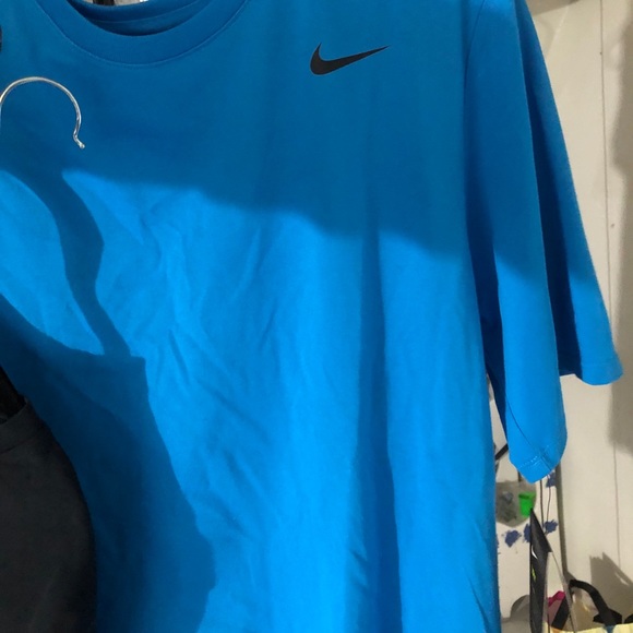 Blue and black nike shirts. Brand new tags on them - Picture 2 of 2
